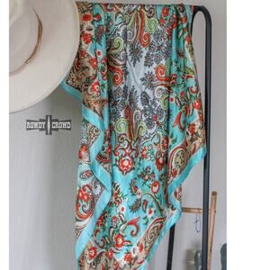 Taos Valley Western Southwestern Wild Rag  Scarf Accent